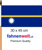 Nauru Fahne / Flagge am Stab | 30 x 45 cm