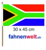 Südafrika Fahne / Flagge am Stab | 30 x 45 cm