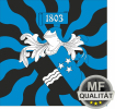 Fahne geflammt Aargau AG | 200 x 200 cm