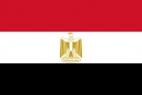 Ägypten Fahne gedruckt | 60 x 90 cm