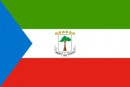 Äquatorialguinea Fahne gedruckt | 60 x 90 cm
