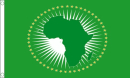 Afrikanische Union Fahne aus Stoff | 90 x 150 cm