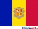 Andorra Fahne gedruckt | 90 x 150 cm