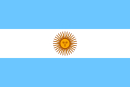 Argentinien gedruckt im Querformat | 60 x 90 cm