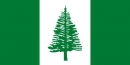 Norfolkinsel Fahne gedruckt | 60 x 90 cm