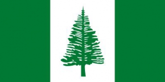 Norfolkinsel Fahne gedruckt | 90 x 150 cm
