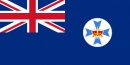 Queensland Fahne gedruckt | 90 x 150 cm