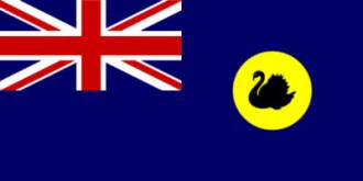 West Australien Fahne gedruckt | 90 x 150 cm