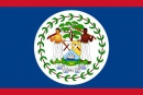 Belize Fahne gedruckt | 60 x 90 cm