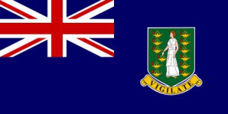 Britische Jungferninseln Fahne gedruckt | 90 x 150 cm