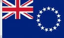 Cookinseln Fahne aus Stoff | 90 x 150 cm