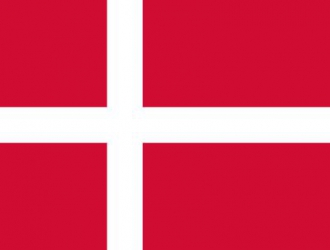 Dänemark Fahne gedruckt | 90 x 150 cm
