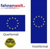 EU / Europäische Union Fahne in Top-Qualität gedruckt im Hoch- und Querformat | diverse Grössen