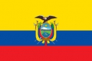 Ecuador Fahne gedruckt | 60 x 90 cm