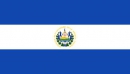 El Salvador Fahne gedruckt | 60 x 90 cm
