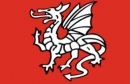 England Pendragon (Angelsächsisch) Fahne gedruckt | 90 x 150 cm