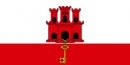 Gibraltar Fahne gedruckt | 60 x 90 cm