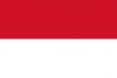Indonesien Fahne gedruckt | 60 x 90 cm