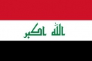Irak Fahne gedruckt | 60 x 90 cm