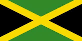 Jamaika Fahne gedruckt | 60 x 90 cm