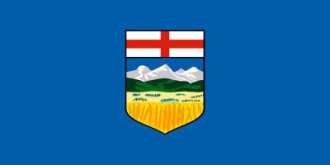 Alberta Fahne gedruckt | 90 x 150 cm