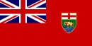 Manitoba Fahne gedruckt | 90 x 150 cm