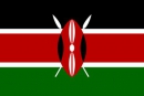 Kenia Fahne gedruckt | 60 x 90 cm