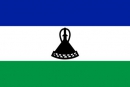 Lesotho Fahne gedruckt | 60 x 90 cm
