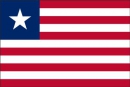 Liberia Fahne gedruckt | 60 x 90 cm