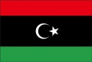 Libyen Fahne gedruckt | 90 x 150 cm