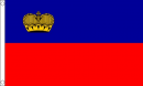 Liechtenstein Fahne gedruckt | 150 x 225 cm