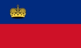 Landesfahne Liechtenstein