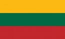 Litauen Fahne gedruckt | 60 x 90 cm