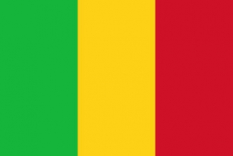 Mali Fahne gedruckt | 60 x 90 cm