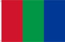 Marsflagge aus Stoff | Grösse ca. 60 x 90 cm