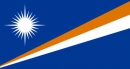 Marshall-Inseln Fahne gedruckt | 60 x 90 cm