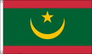 Mauretanien Fahne neues Design gedruckt | 60 x 90 cm