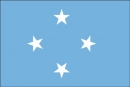 Mikronesien Fahne gedruckt | 60 x 90 cm