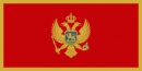 Montenegro Fahne gedruckt | 60 x 90 cm