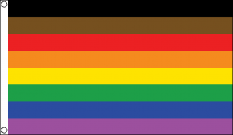 More Colour More Pride Fahne aus Stoff | 90 x 150 cm