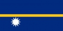 Nauru Fahne gedruckt | 60 x 90 cm