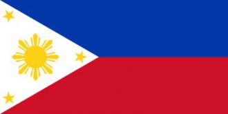 Philippinen Fahne gedruckt | 60 x 90 cm