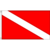 Scuba Diving | Taucherfahne MULTI-FLAG | 60 x 90 cm