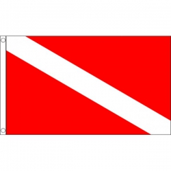 Scuba Diving | Taucherfahne MULTI-FLAG | 90 x 150 cm