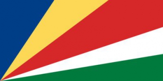 Seychellen Fahne gedruckt | 60 x 90 cm
