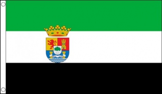 Extremadura Fahne gedruckt | 90 x 150 cm