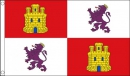 Kastilien und León Fahne gedruckt | 90 x 150 cm