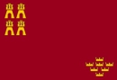 Murcia Fahne gedruckt | 90 x 150 cm