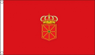 Navarra Fahne gedruckt | 90 x 150 cm