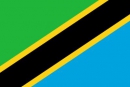Multi-Flag Tansania | Grösse ca. 90 x 150 cm